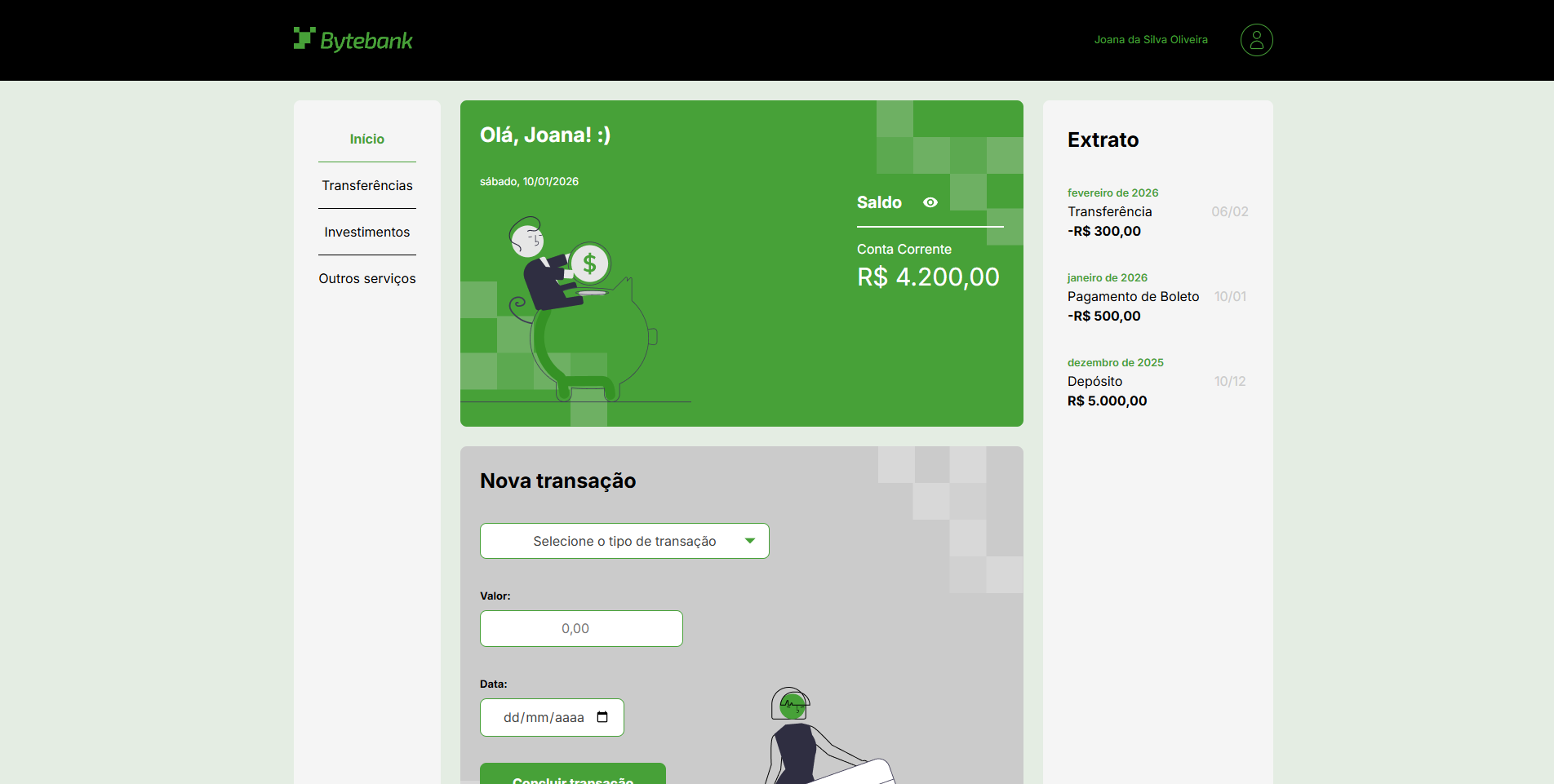 Bytebank - TypeScript
